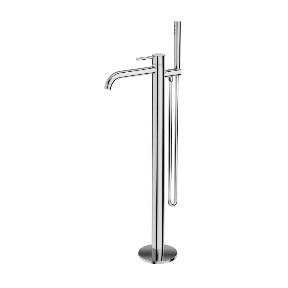 Orion Floor-Standing Bath Mixer Tap with Hand Shower