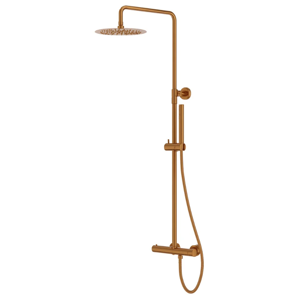 Orion Thermostatic Shower Set with Rain Shower - Image 4