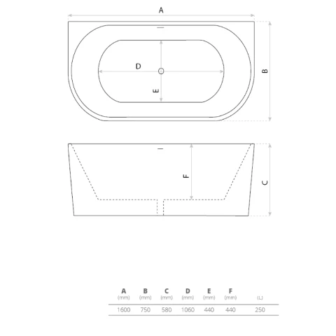 Caldera Freestanding Bath - Image 4