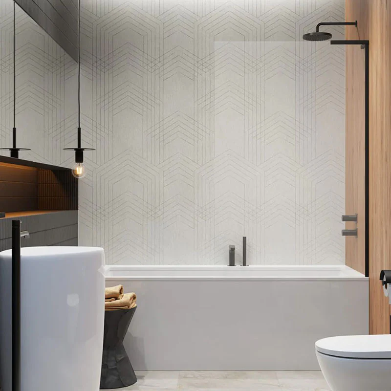 Radaway 8mm Modo PNJ II Bath Screen - Black - Image 2