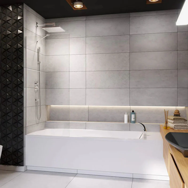 Radaway 8mm Modo PNJ II Bath Screen - Chrome