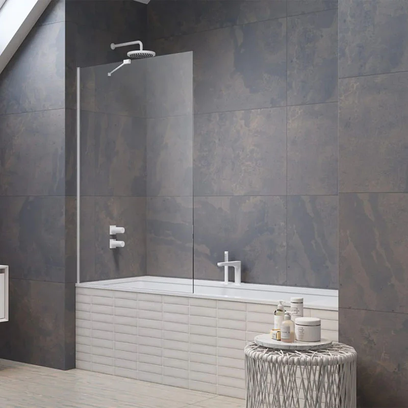 Radaway 8mm Modo PNJ II Bath Screen - White - Image 2