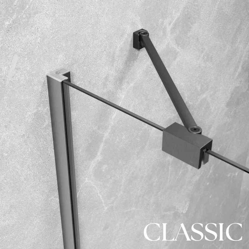 Radaway Essenza Pro DWJ Shower Door - Brushed Gunmetal - Image 5