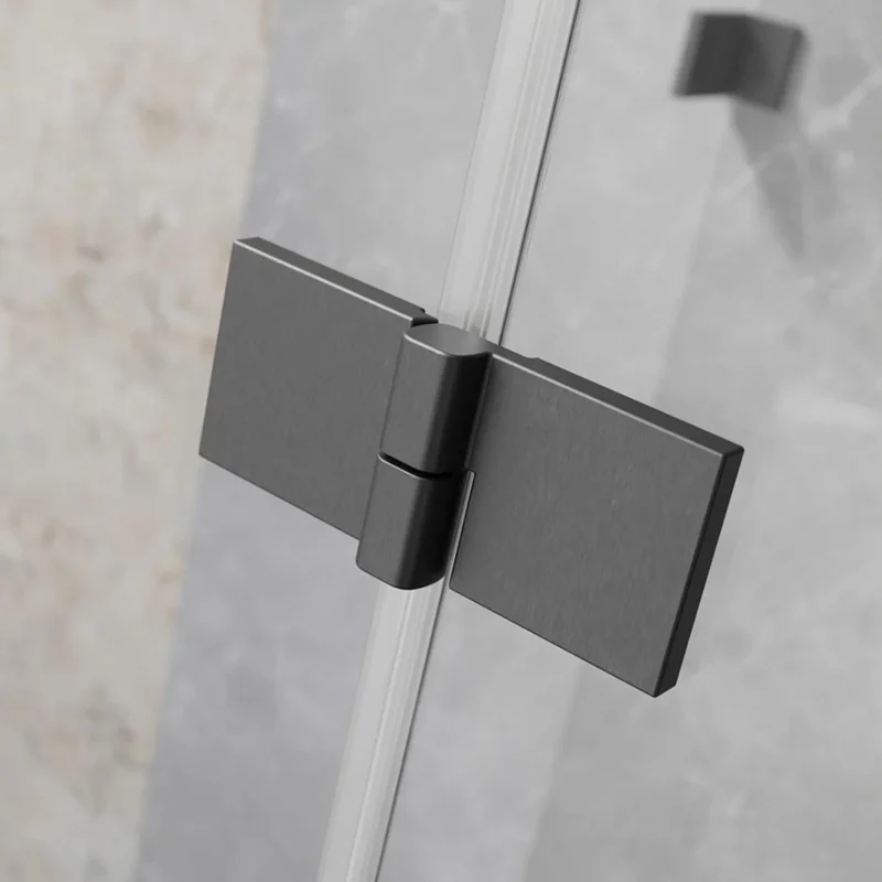 Radaway Essenza Pro DWJ Shower Door - Brushed Gunmetal - Image 7