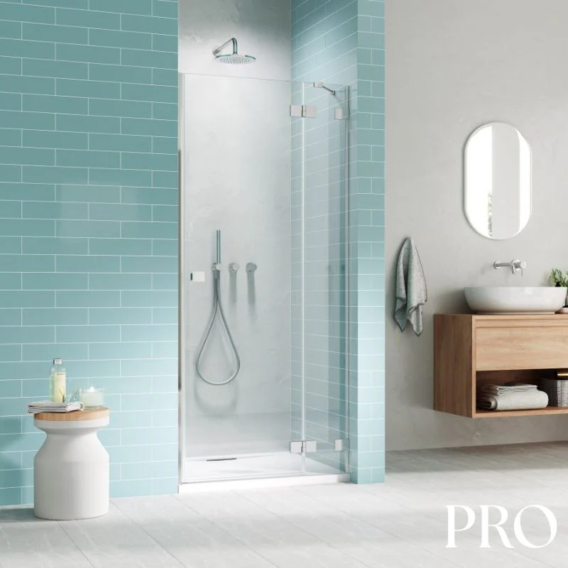 Radaway Essenza Pro DWJ Shower Door - Chrome - Image 2