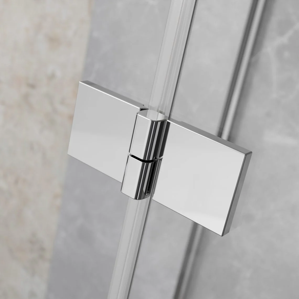 Radaway Essenza Pro DWJ Shower Door - Chrome - Image 6