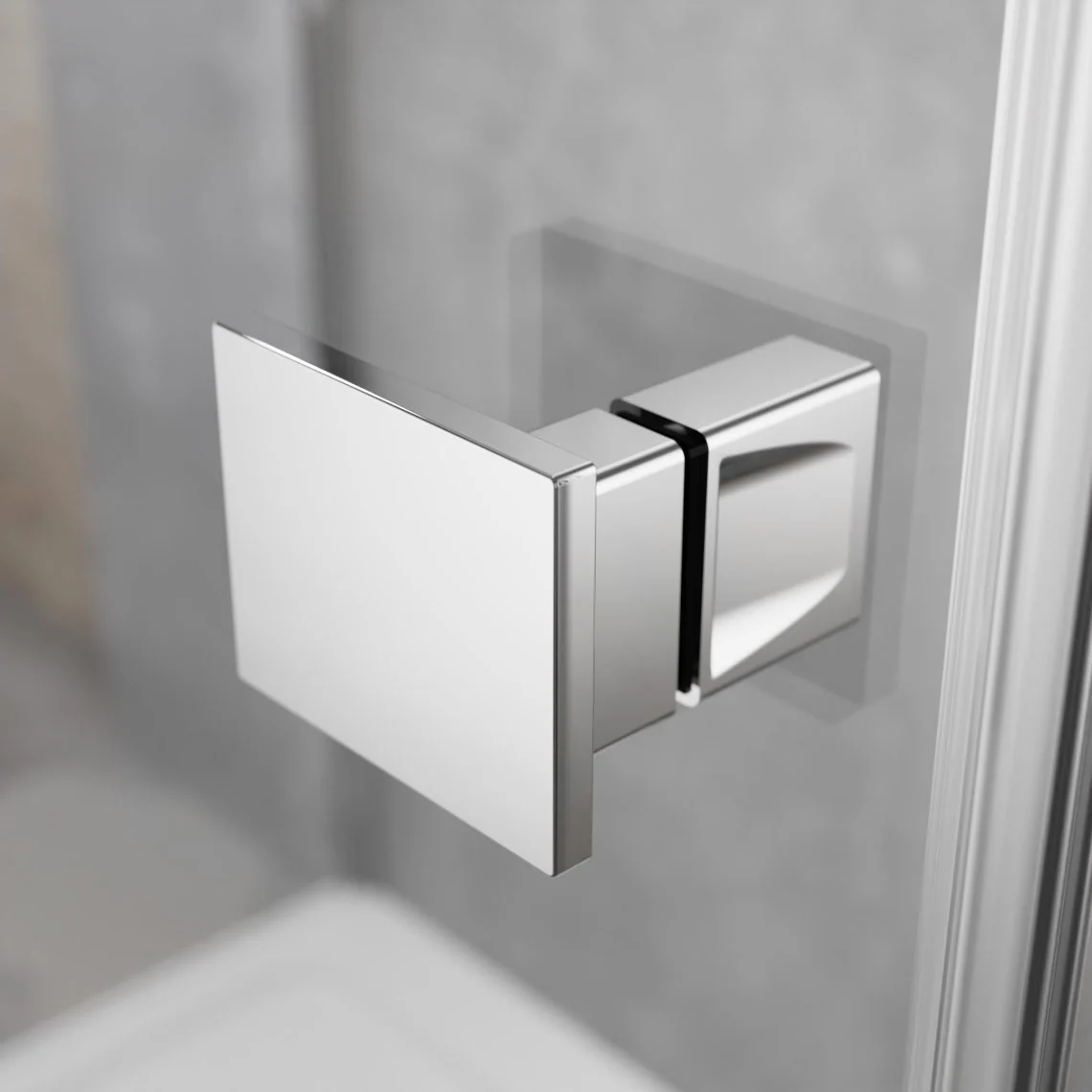 Radaway Essenza Pro DWJ Shower Door - Chrome - Image 7