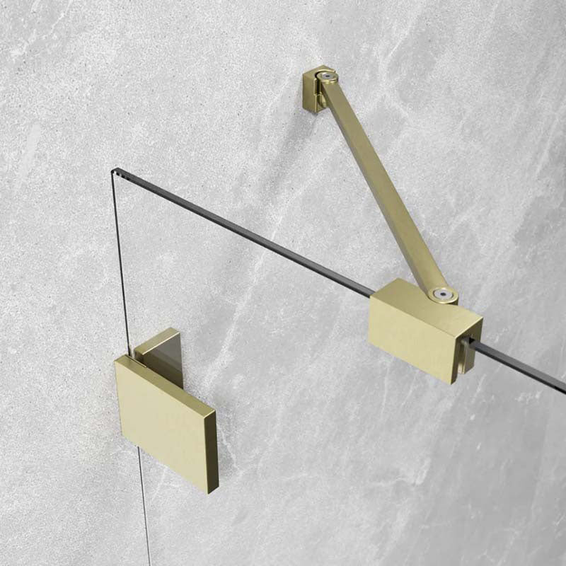 Radaway Essenza Pro DWJ Shower Door - Brushed Gold - Image 5
