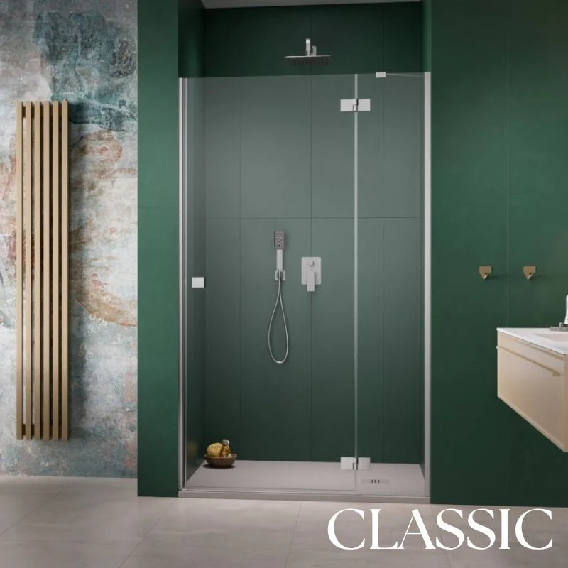 Radaway Essenza Pro DWJ Shower Door - Brushed Nickel - Image 3