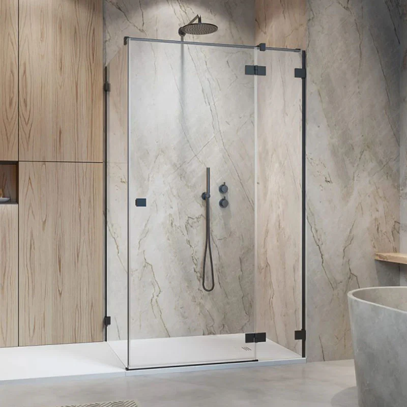 Radaway Essenza Pro KDJ Shower Enclosure - Brushed Gunmetal