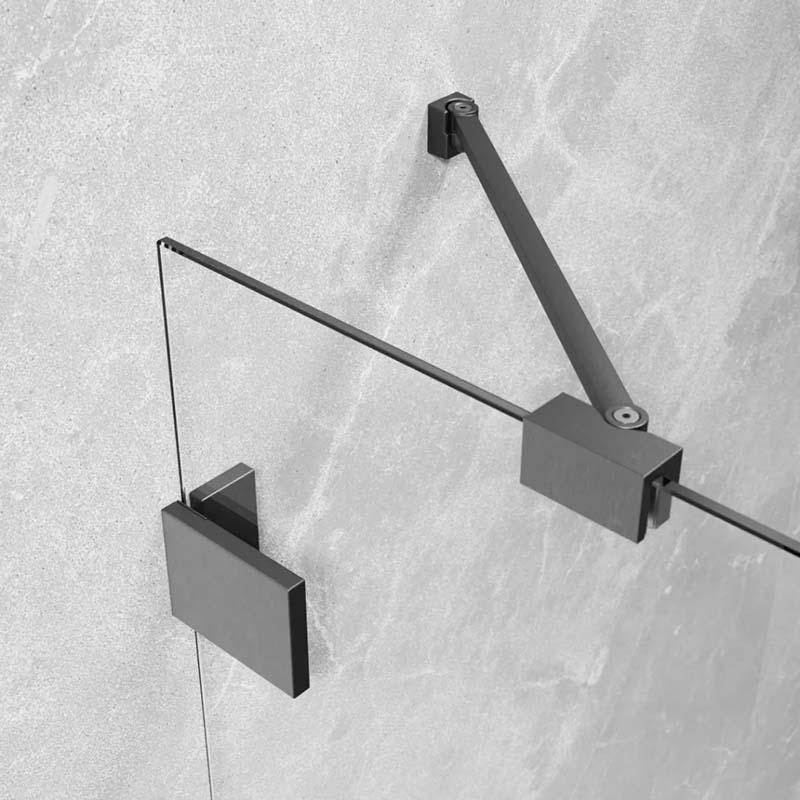 Radaway Essenza Pro KDJ Shower Enclosure - Brushed Gunmetal - Image 5