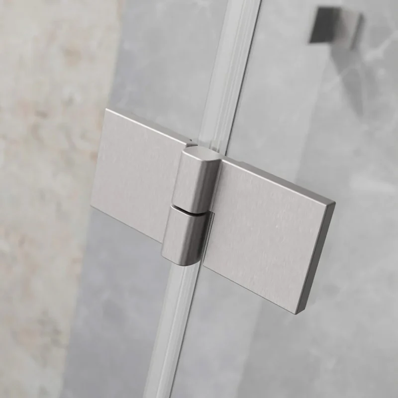 Radaway Essenza Pro KDJ Shower Enclosure - Brushed Nickel - Image 3