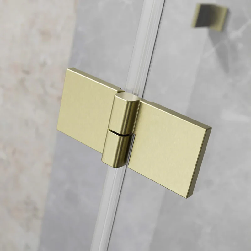 Radaway Essenza Pro PDD Shower Enclosure - Brushed Gold - Image 3