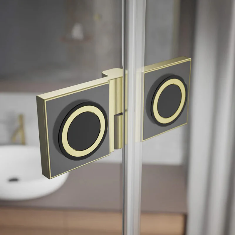 Radaway Essenza Pro PDD Shower Enclosure - Brushed Gold - Image 4