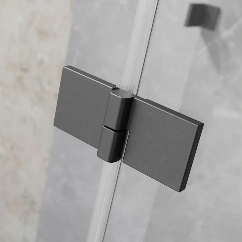 Radaway Essenza Pro PDD Shower Enclosure - Brushed Gunmetal - Image 3