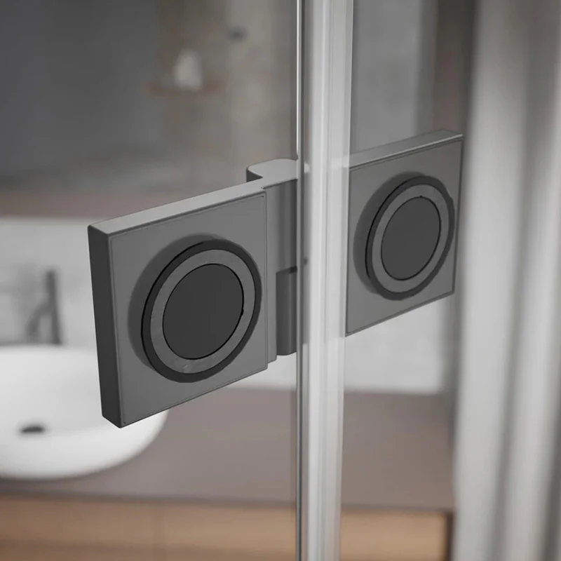 Radaway Essenza Pro PDD Shower Enclosure - Brushed Gunmetal - Image 4
