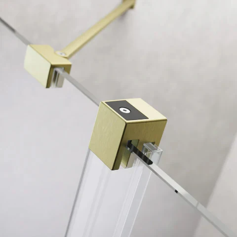 Brushed Gold Radaway Furo KDJ Premium Shower Enclosure - Image 4