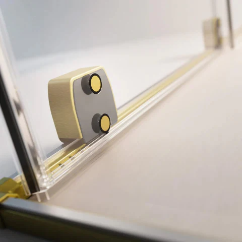Brushed Gold Radaway Furo KDJ Premium Shower Enclosure - Image 5