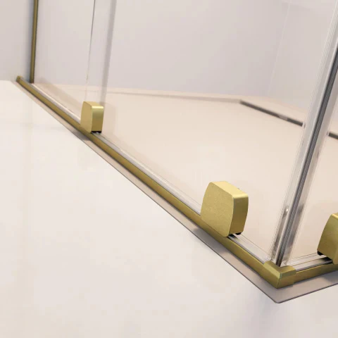 Brushed Gold Radaway Furo KDJ Premium Shower Enclosure - Image 6