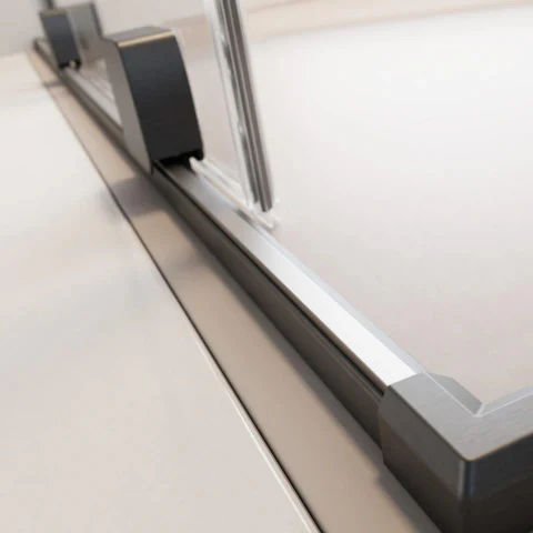 Brushed Gunmetal Radaway Furo KDJ Premium Shower Enclosure - Image 8