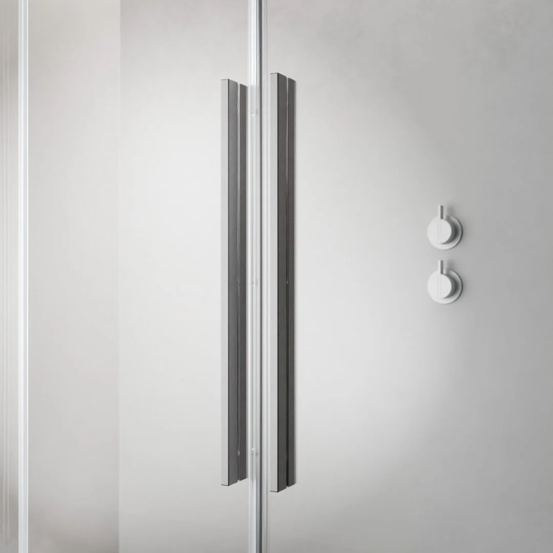 Radaway Furo Sliding Walk-In Shower Screen - Brushed Nickel - Image 3