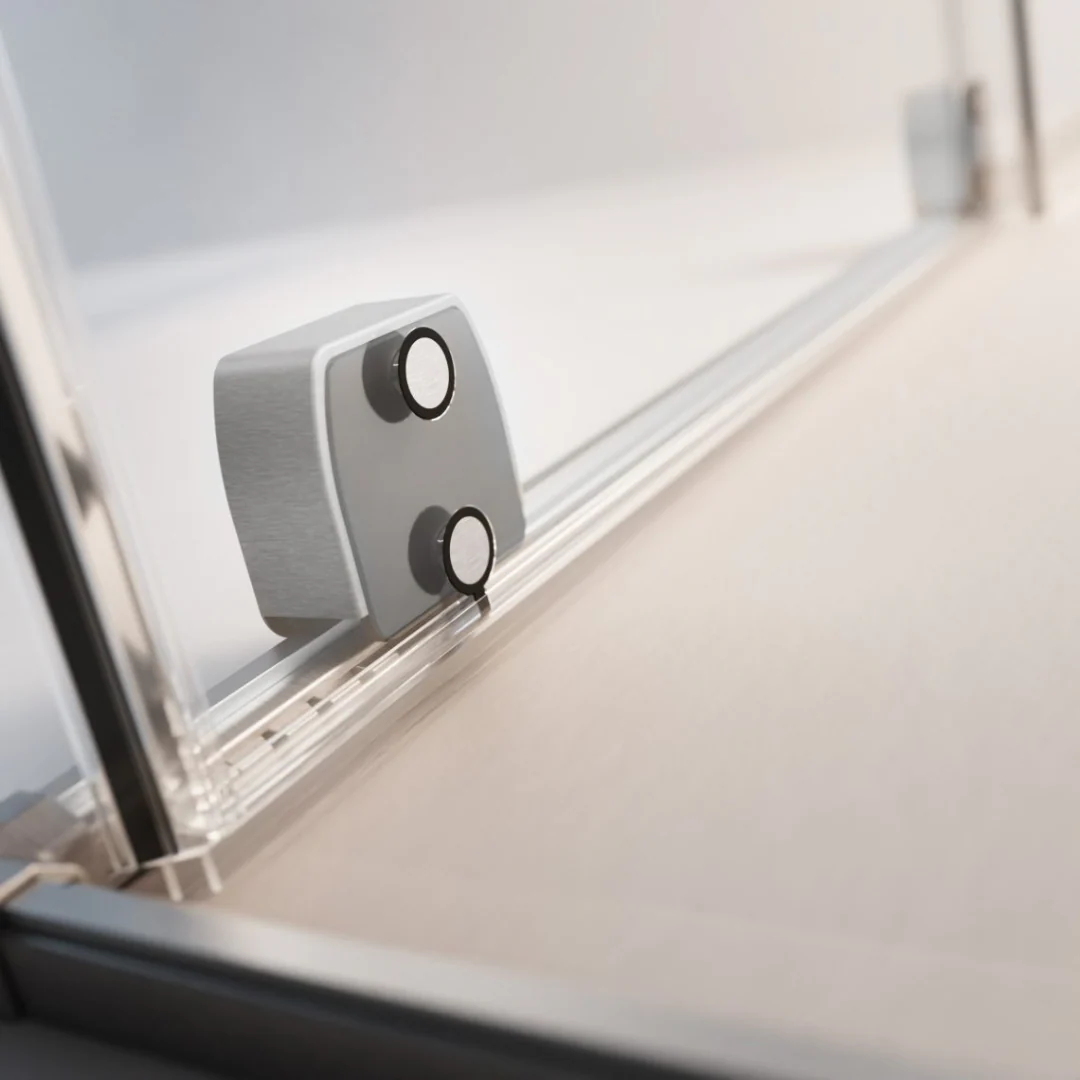 Radaway Furo Sliding Walk-In Shower Screen - Brushed Nickel - Image 6