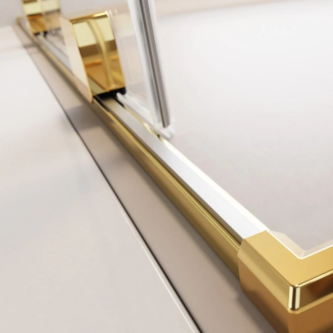 Radaway Furo Sliding Walk-In Shower Screen - Gold - Image 4