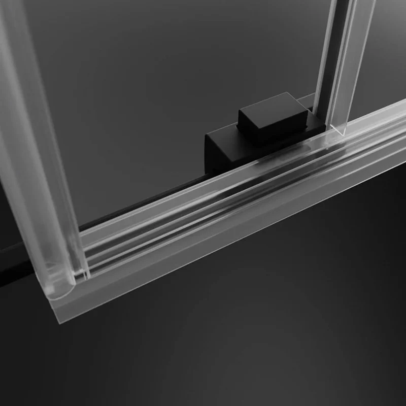 Radaway Idea DWJ Premium Shower Door - Black - Image 4