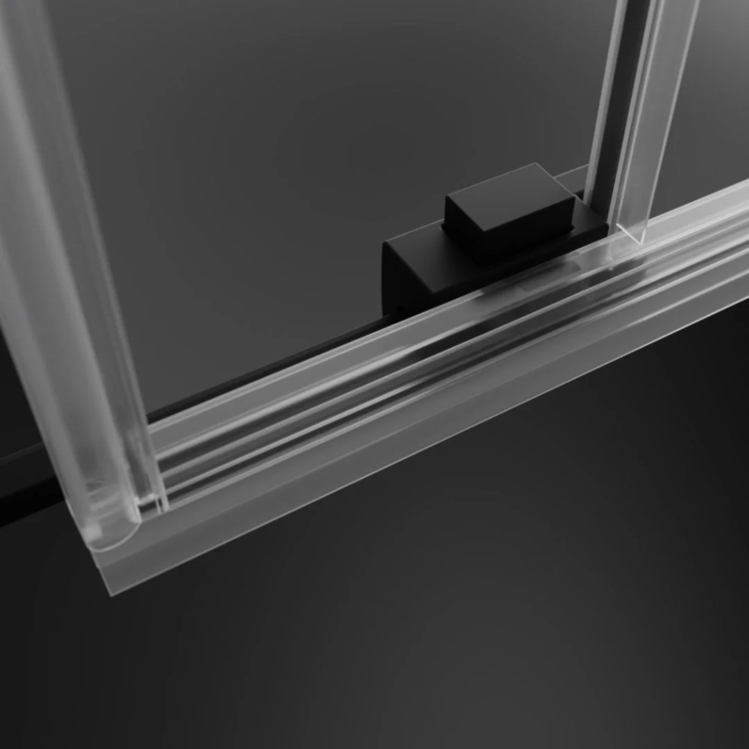 Radaway Idea PN DWJ Sliding Bath Screen - Black - Image 5