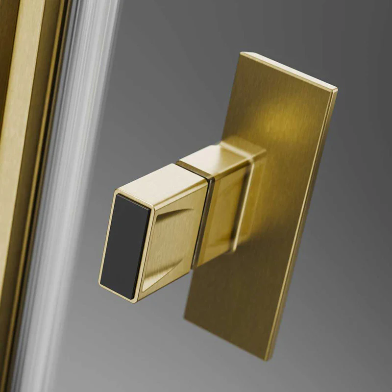 Radaway NES KDJ II Premium Shower Enclosure 6mm -  Brushed Gold - Image 3