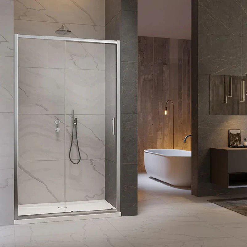 Radaway Premium Pro DWJ Shower Door - Chrome - Image 2