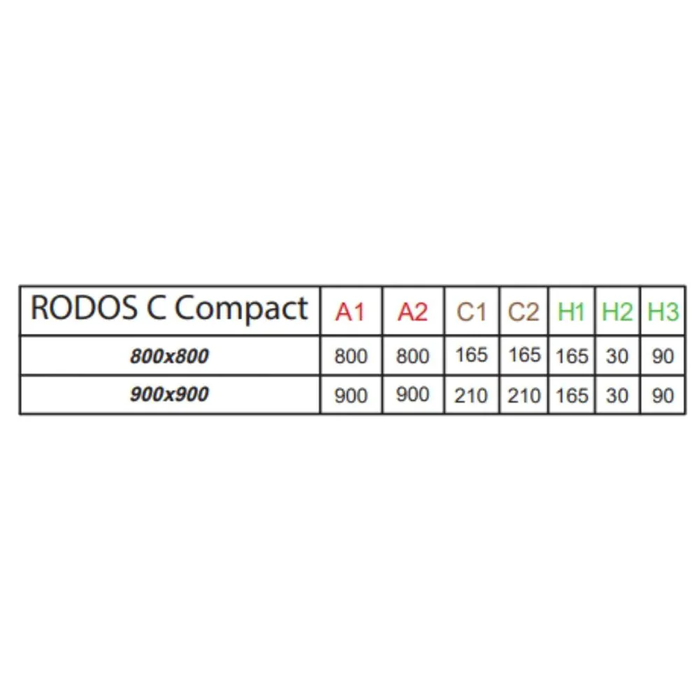 Rodos C Compact Shower Tray - Image 3