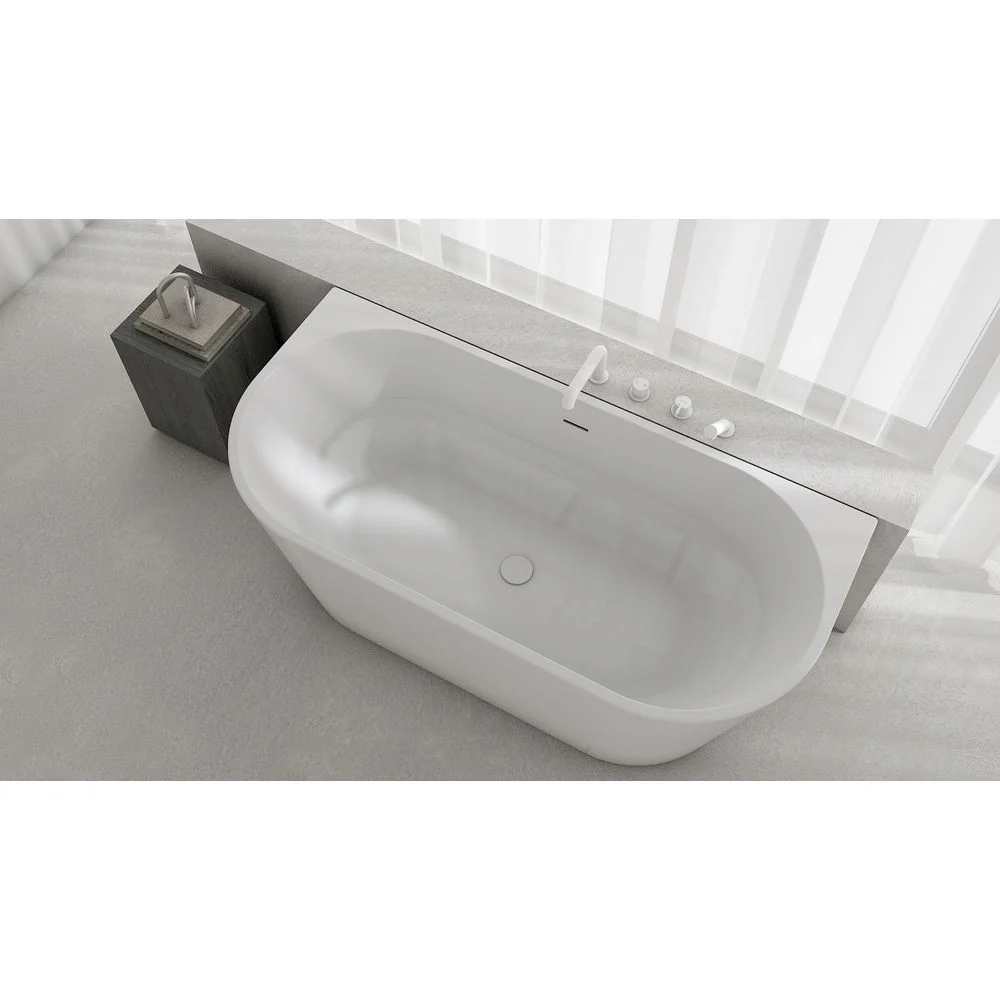 Silia Bath mixer, 4-hole, with shower set - Image 5