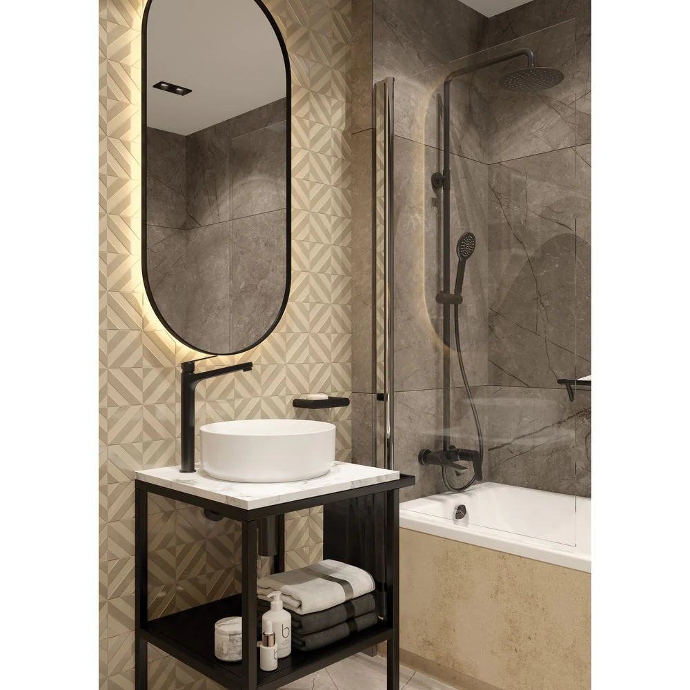 Silia Ceramic washbasin, countertop - Image 12