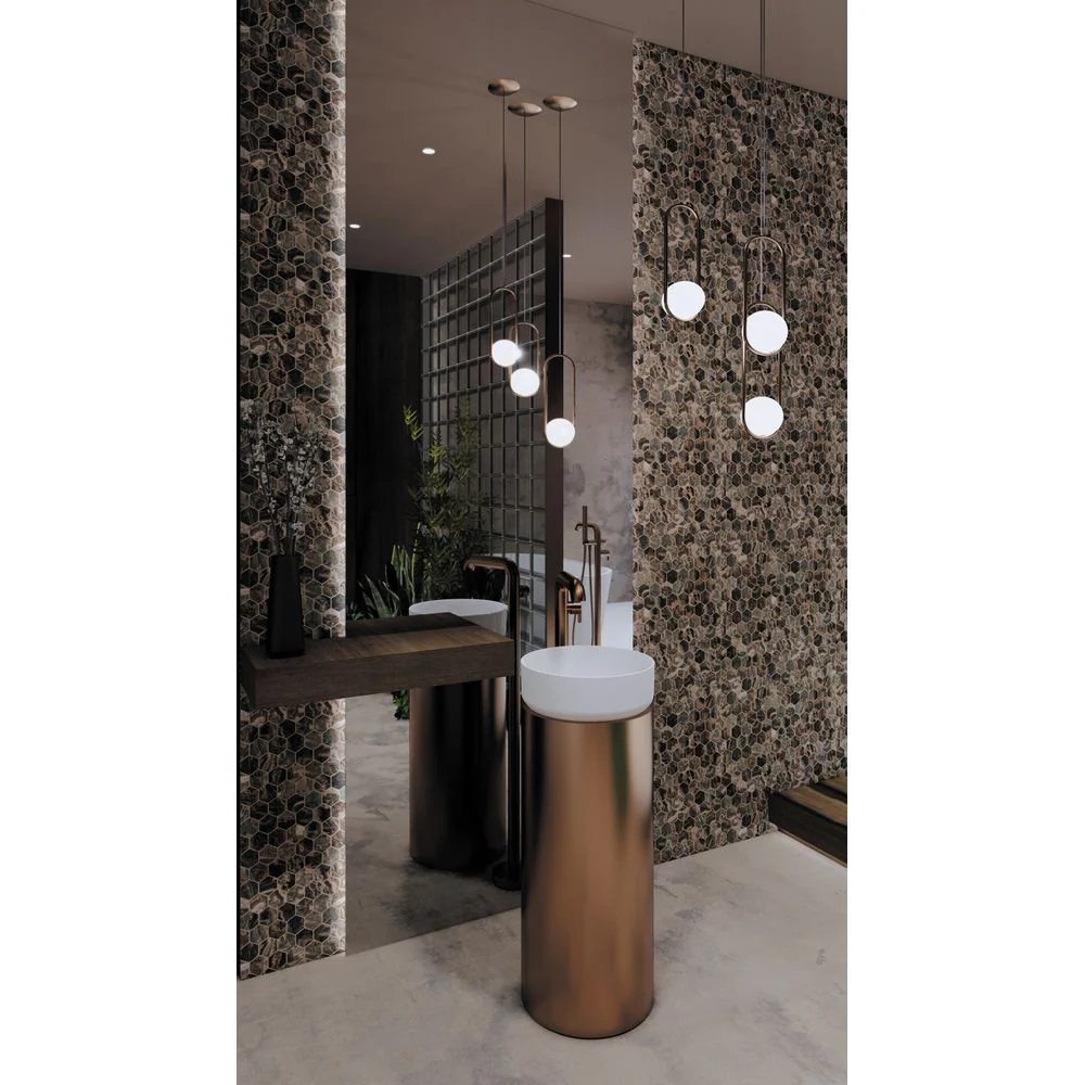 Silia Ceramic washbasin, countertop - Image 14