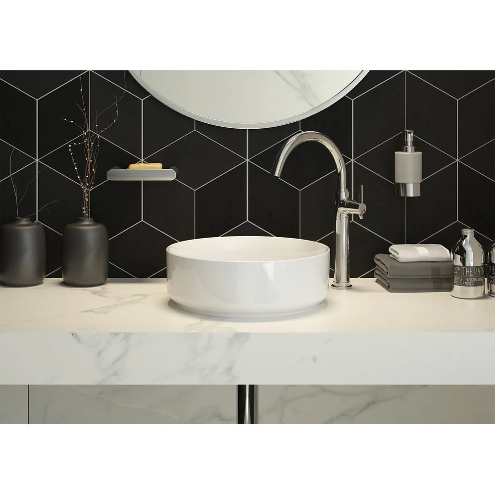 Silia Ceramic washbasin, countertop - Image 17
