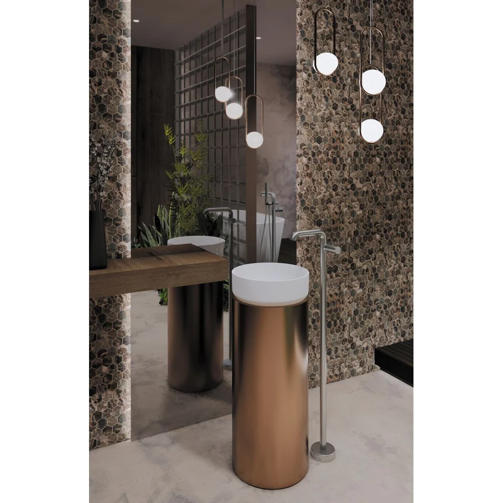 Silia Ceramic washbasin, countertop - Image 18