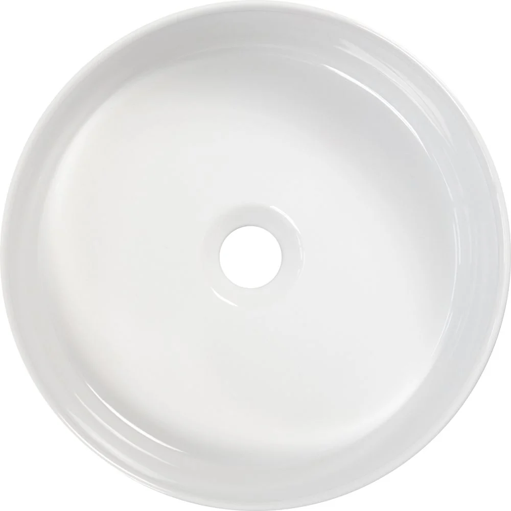 Silia Ceramic washbasin, countertop - Image 2