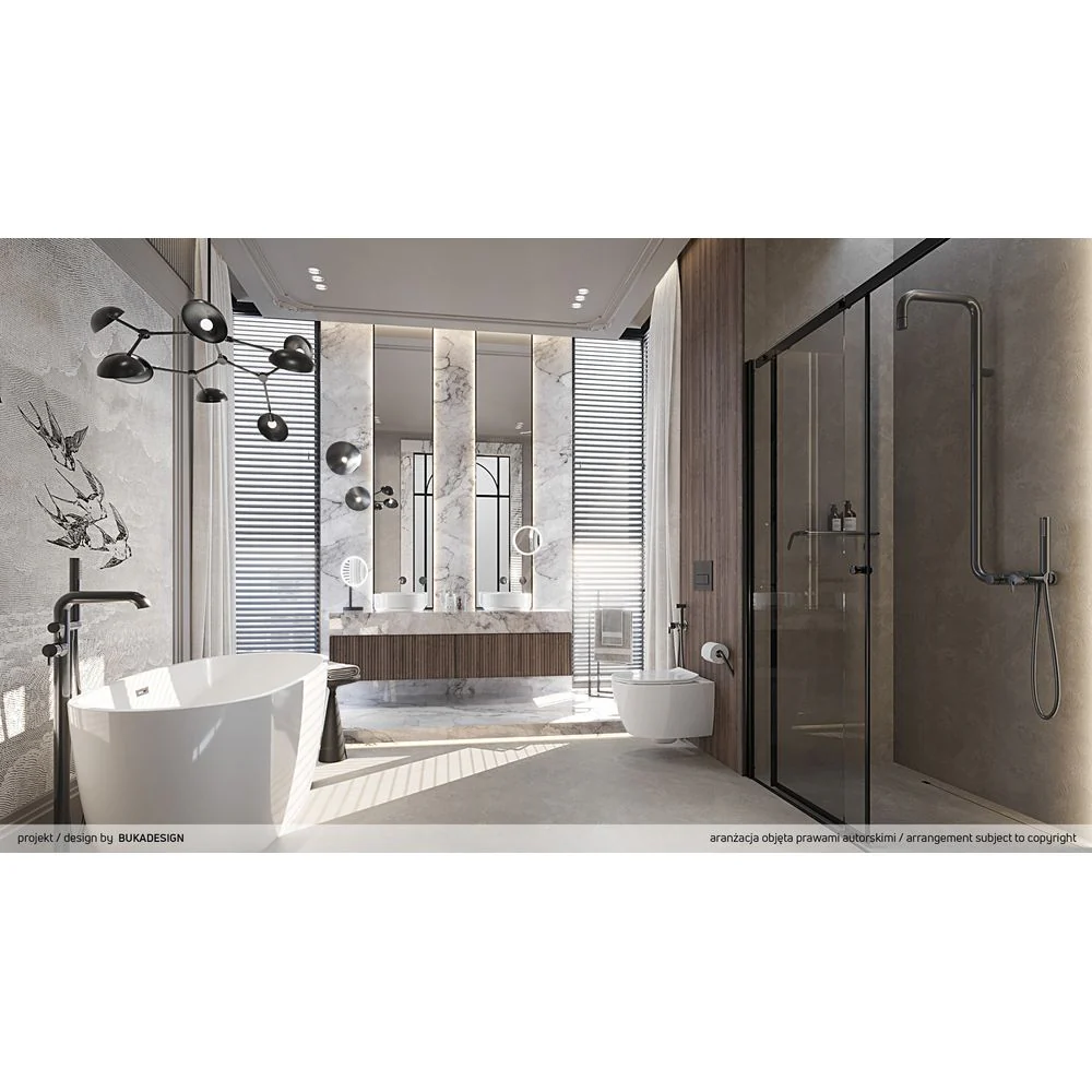 Silia Ceramic washbasin, countertop - Image 5