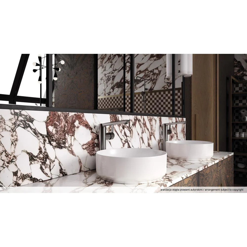 Silia Ceramic washbasin, countertop - Image 8