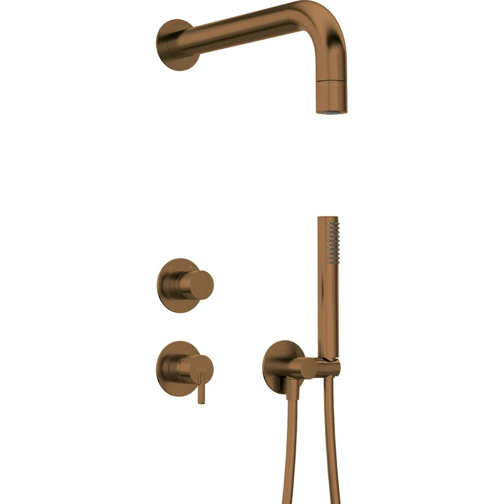 Silia Concealed shower set, with a fixed shower head - Image 3
