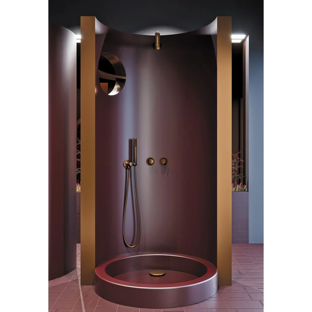 Silia Concealed shower set, with a fixed shower head - with horizontal mixer - Image 5