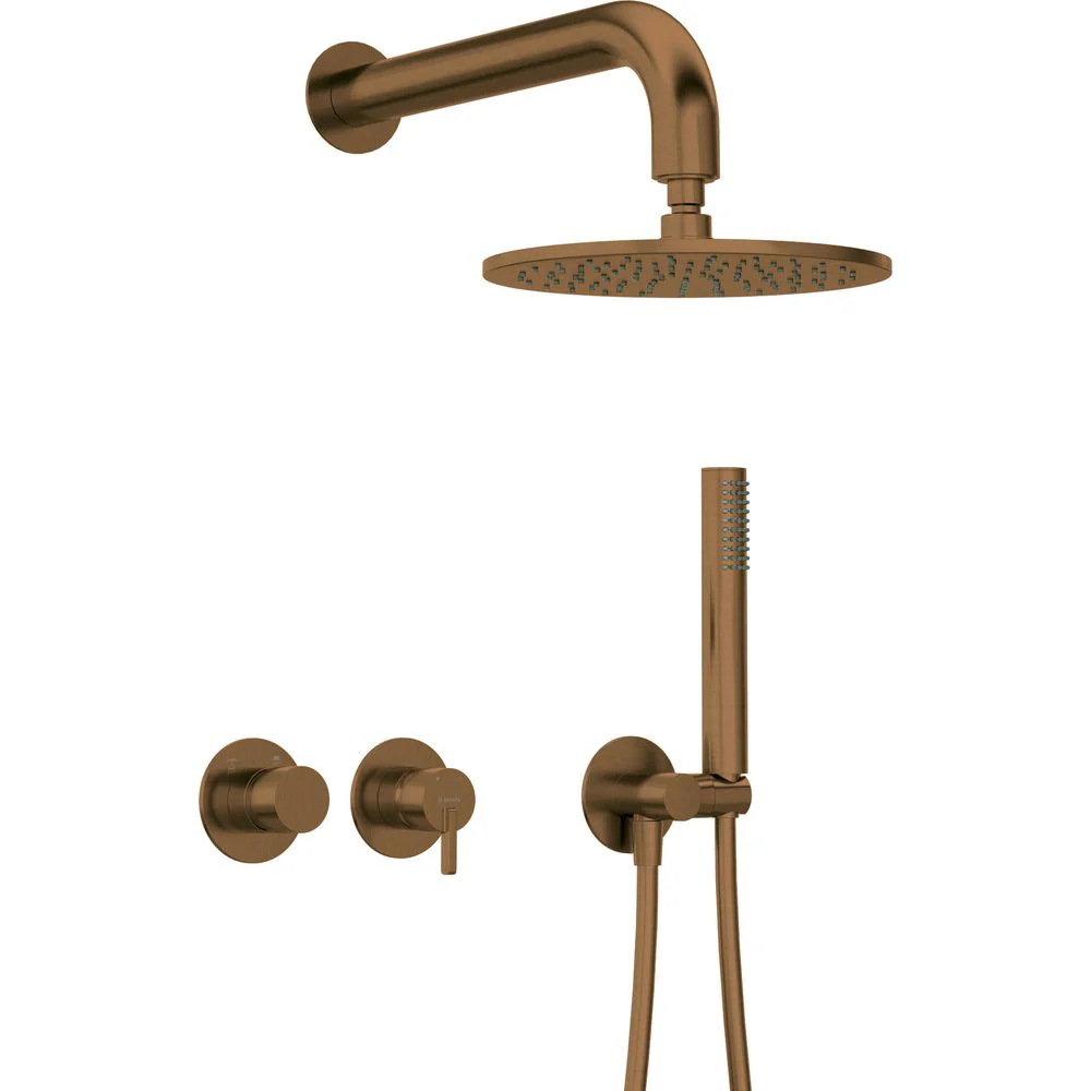 Silia Concealed shower set, with a shower head - with horizontal mixer - Image 3