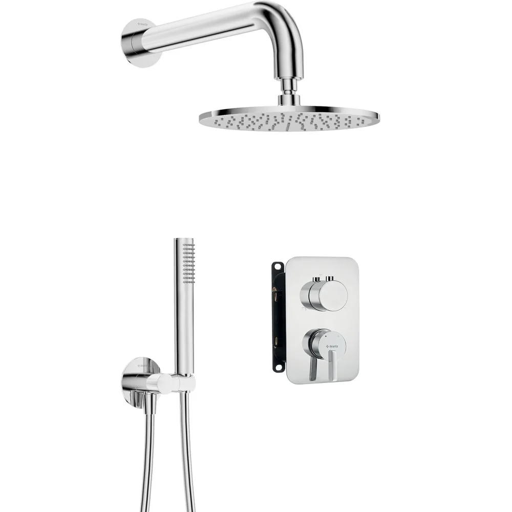 Silia Concealed shower set, with mixer BOX - with a shower head