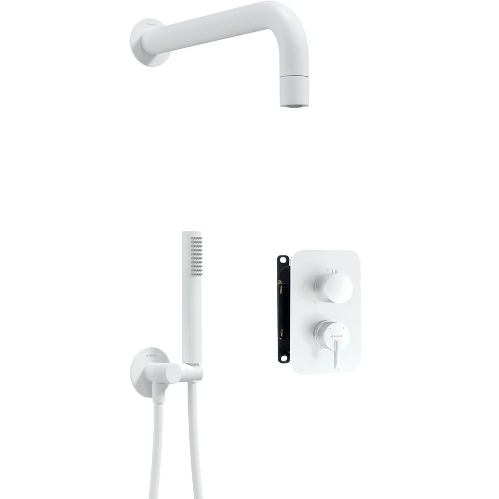 Silia Concealed shower set, with mixer BOX - with a small shower head - Image 2
