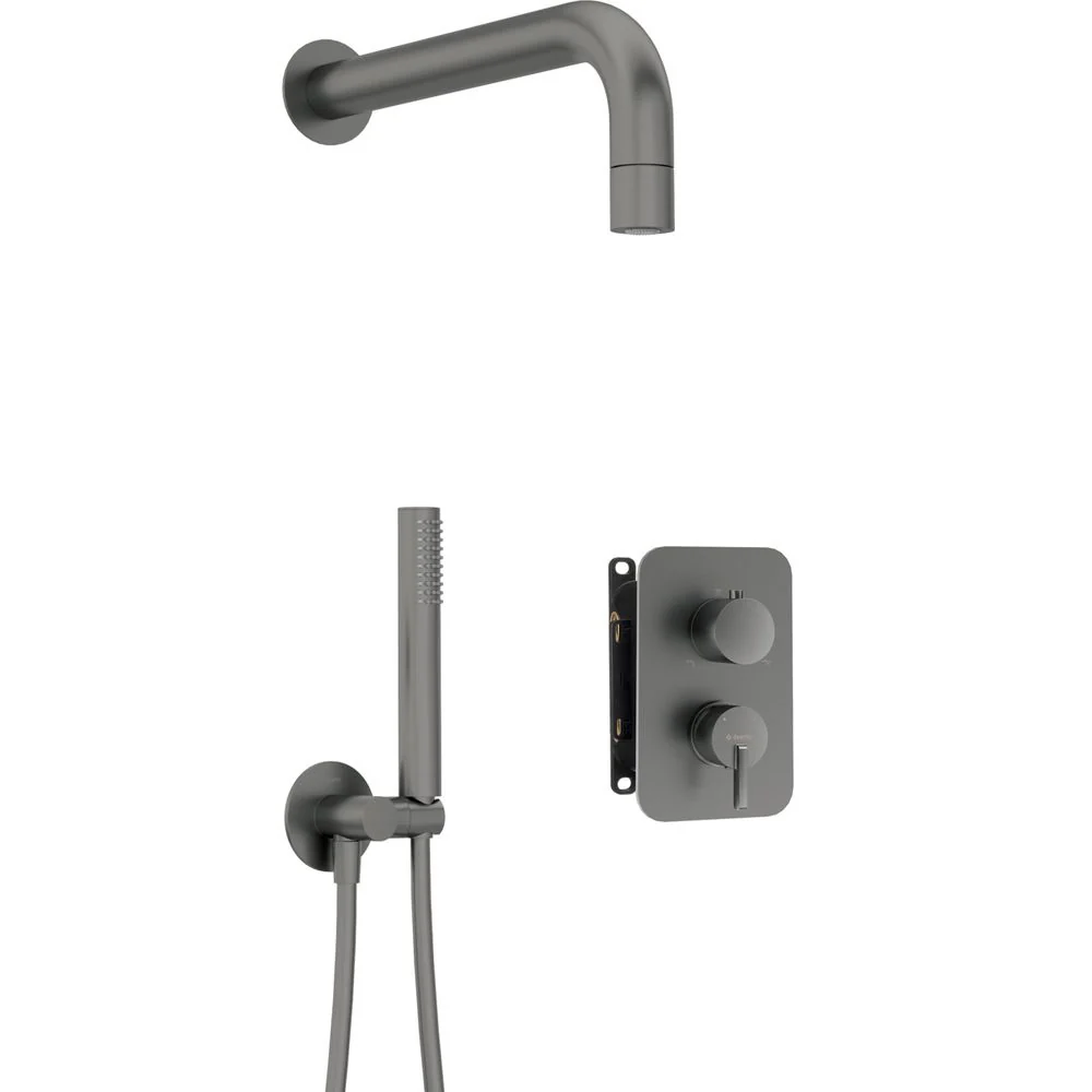 Silia Concealed shower set, with mixer BOX - with a small shower head - Image 4