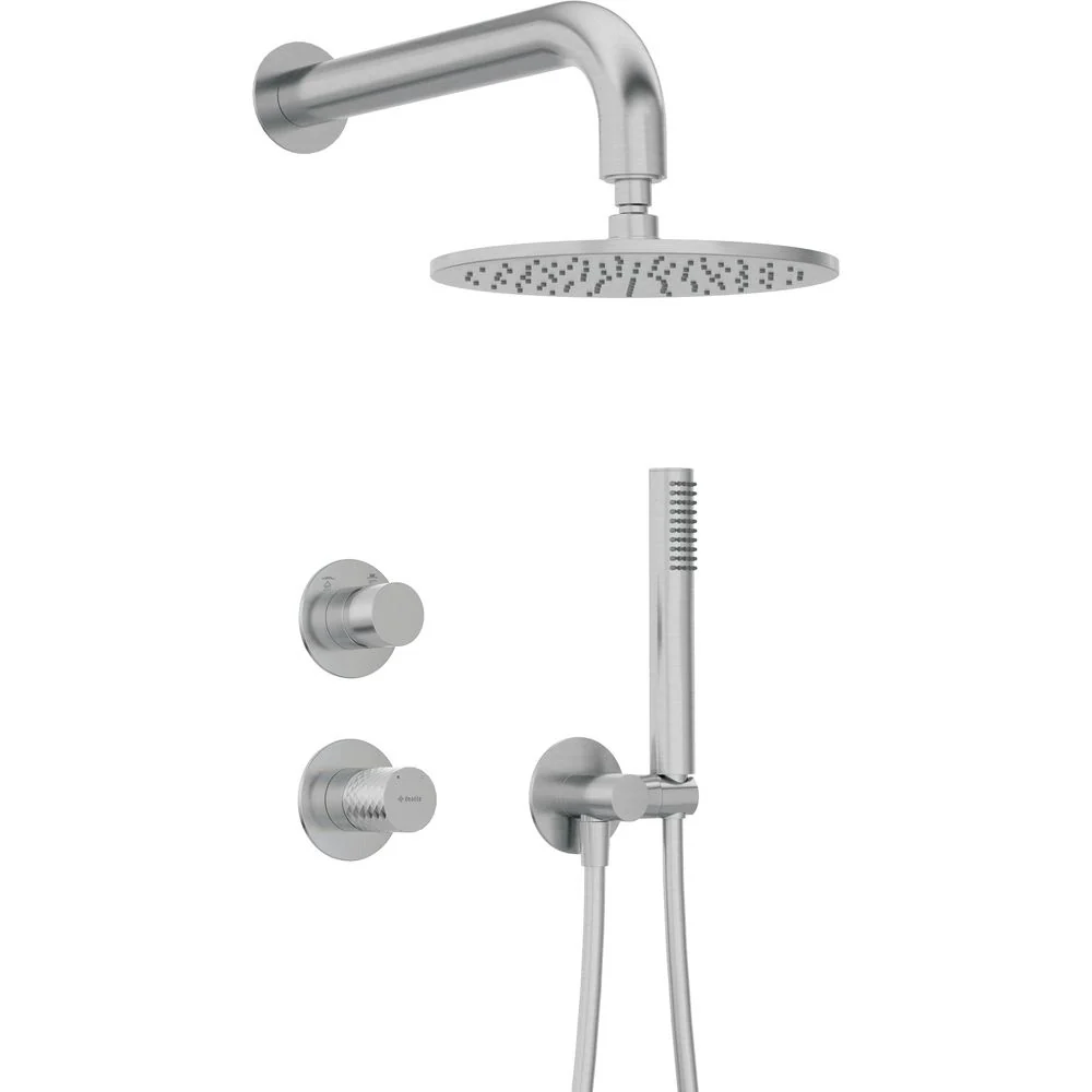 Silia Hexa Concealed shower set, with a shower head