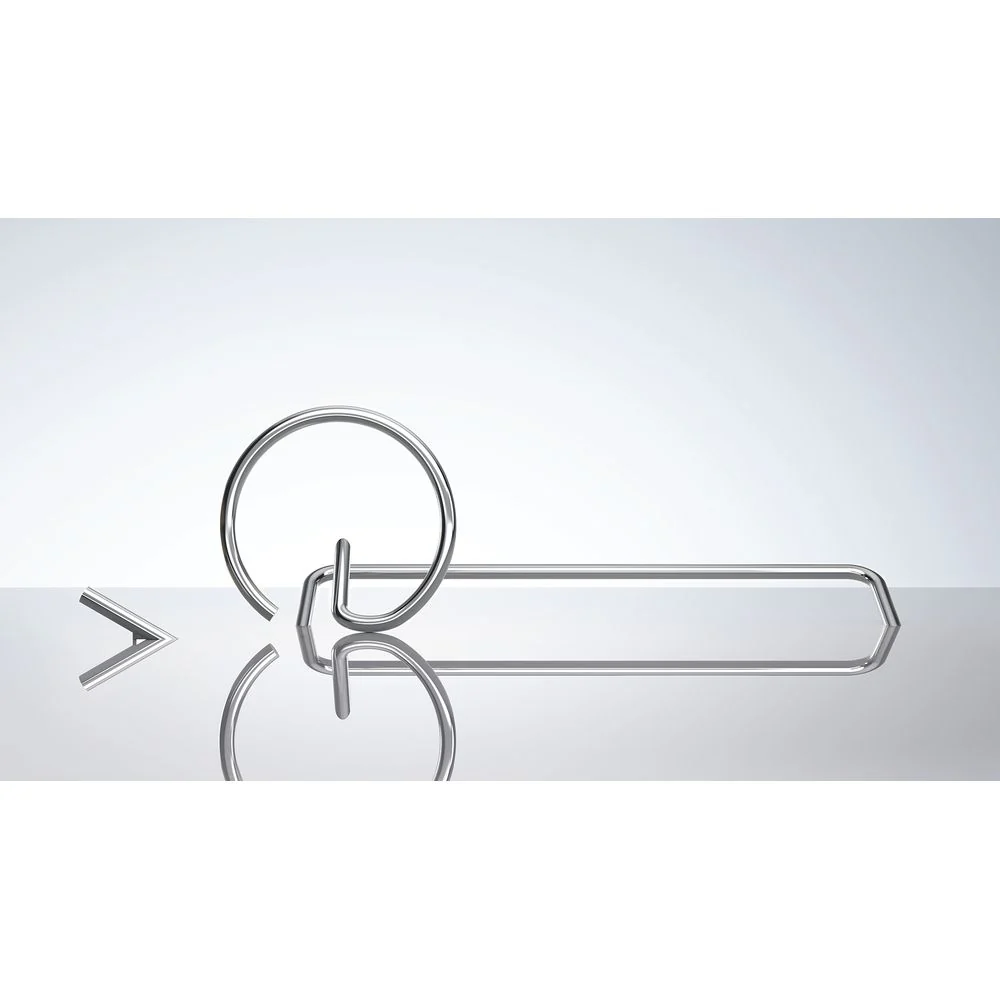Silia Towel hanger, wall-mounted - round