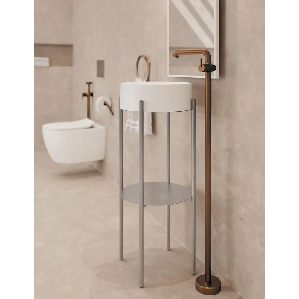 Silia Washbasin tap, freestanding - Image 6