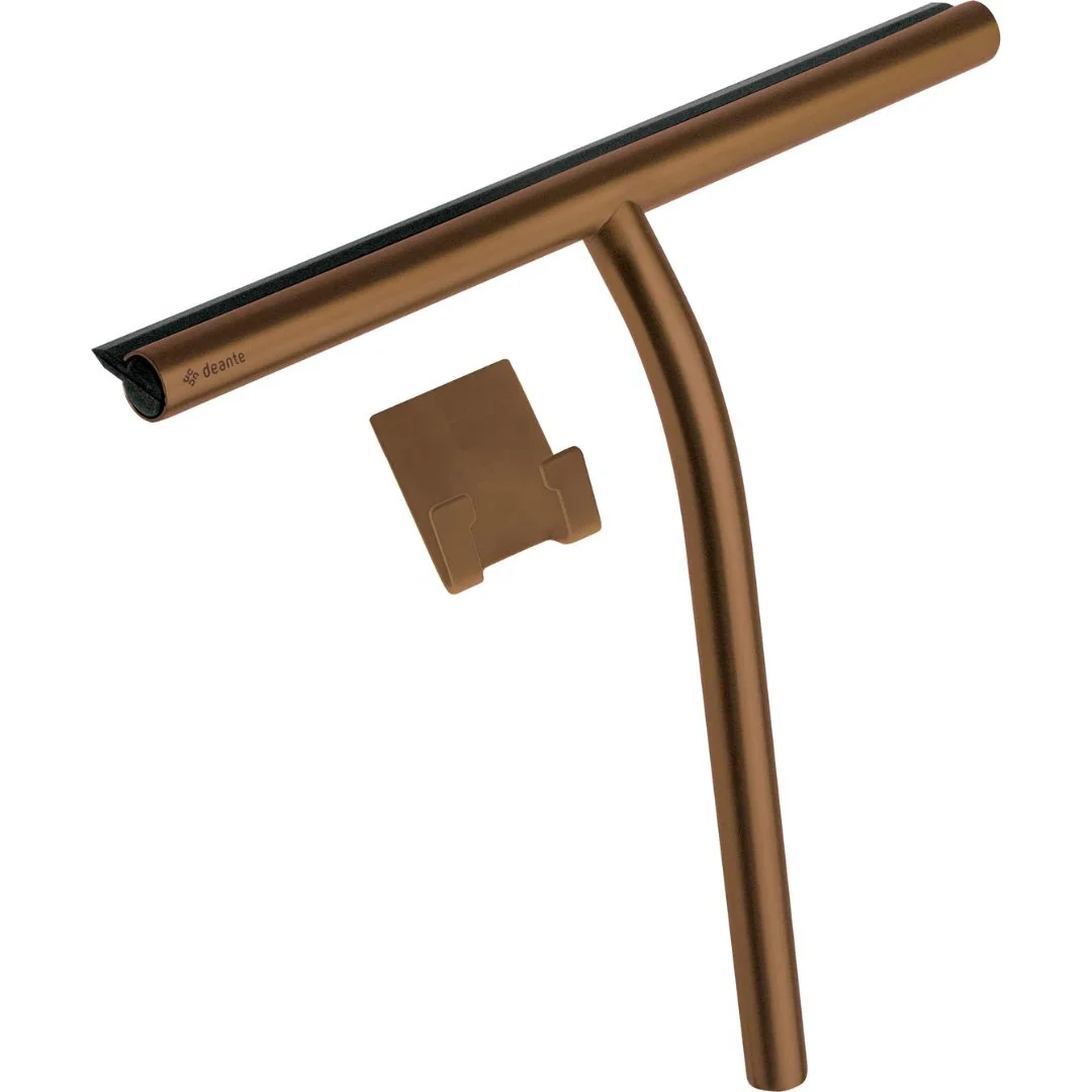 Copper Shower Glass Squeegee – Wall-Mounted Stainless Steel Cleaner